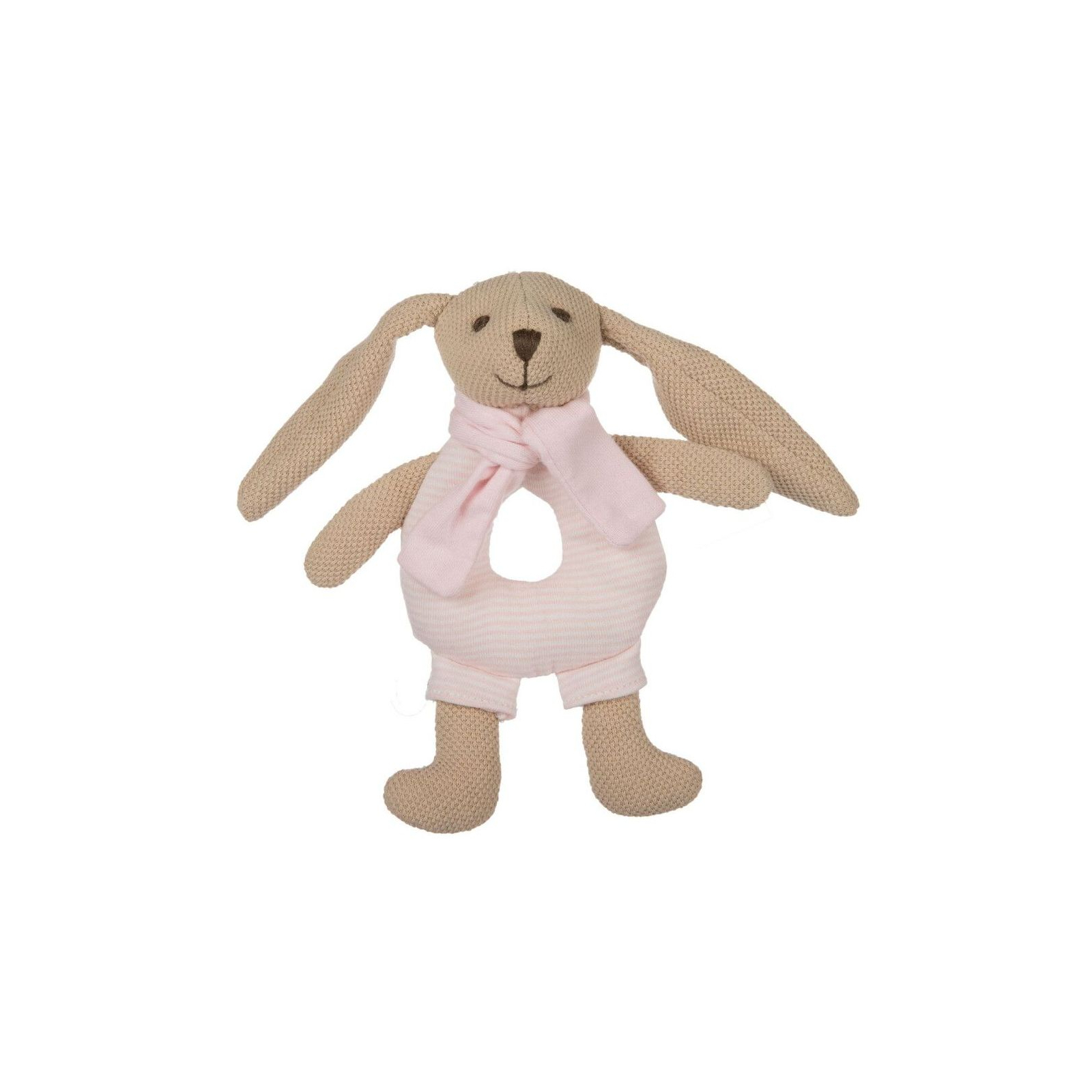 Погремушка Canpol мягкая Кролик розовый (80/201_pin)