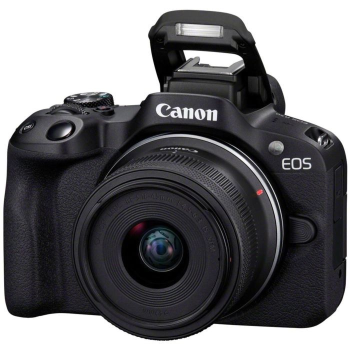 Цифровой фотоаппарат Canon EOS R50 + RF-S 18-45 IS STM Black (5811C033) изображение 2