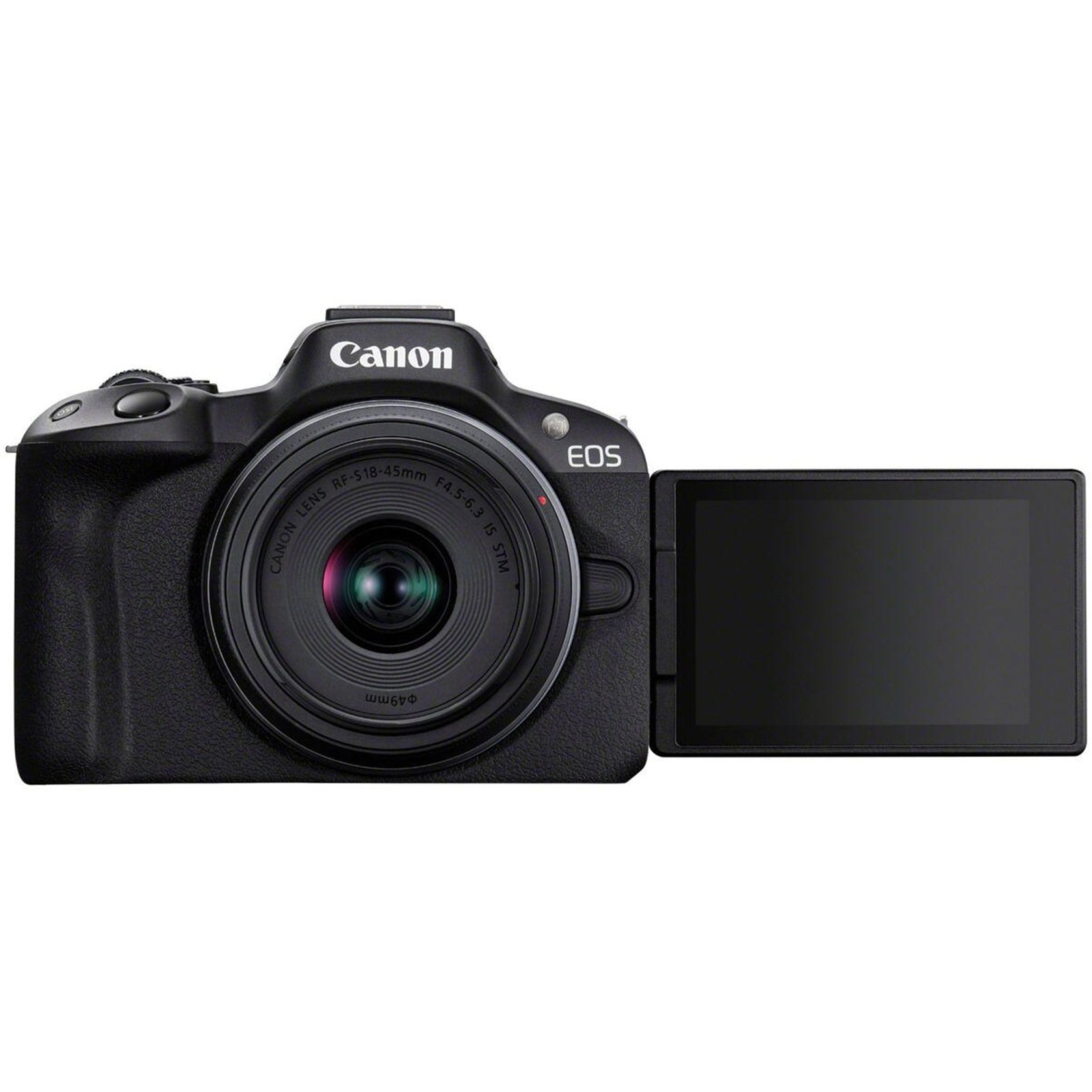 Цифровий фотоапарат Canon EOS R50 + RF-S 18-45 IS STM Black (5811C033) зображення 4