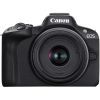 Цифровой фотоаппарат Canon EOS R50 + RF-S 18-45 IS STM Black (5811C033)