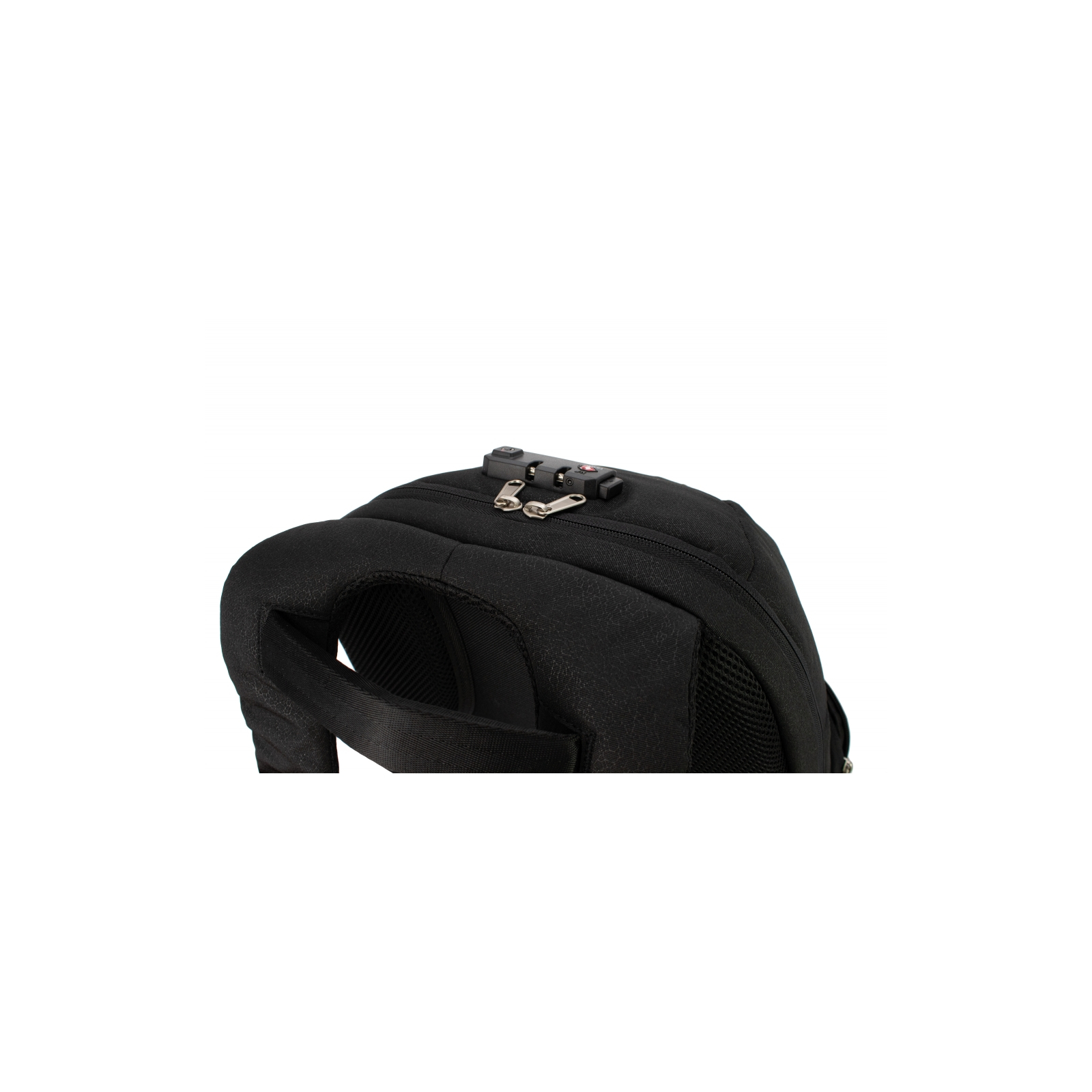 Рюкзак шкільний Optima 18.5" USB Anti-Theft унісекс 0.7 кг 16-25 л Чорний (O96917-01) зображення 6