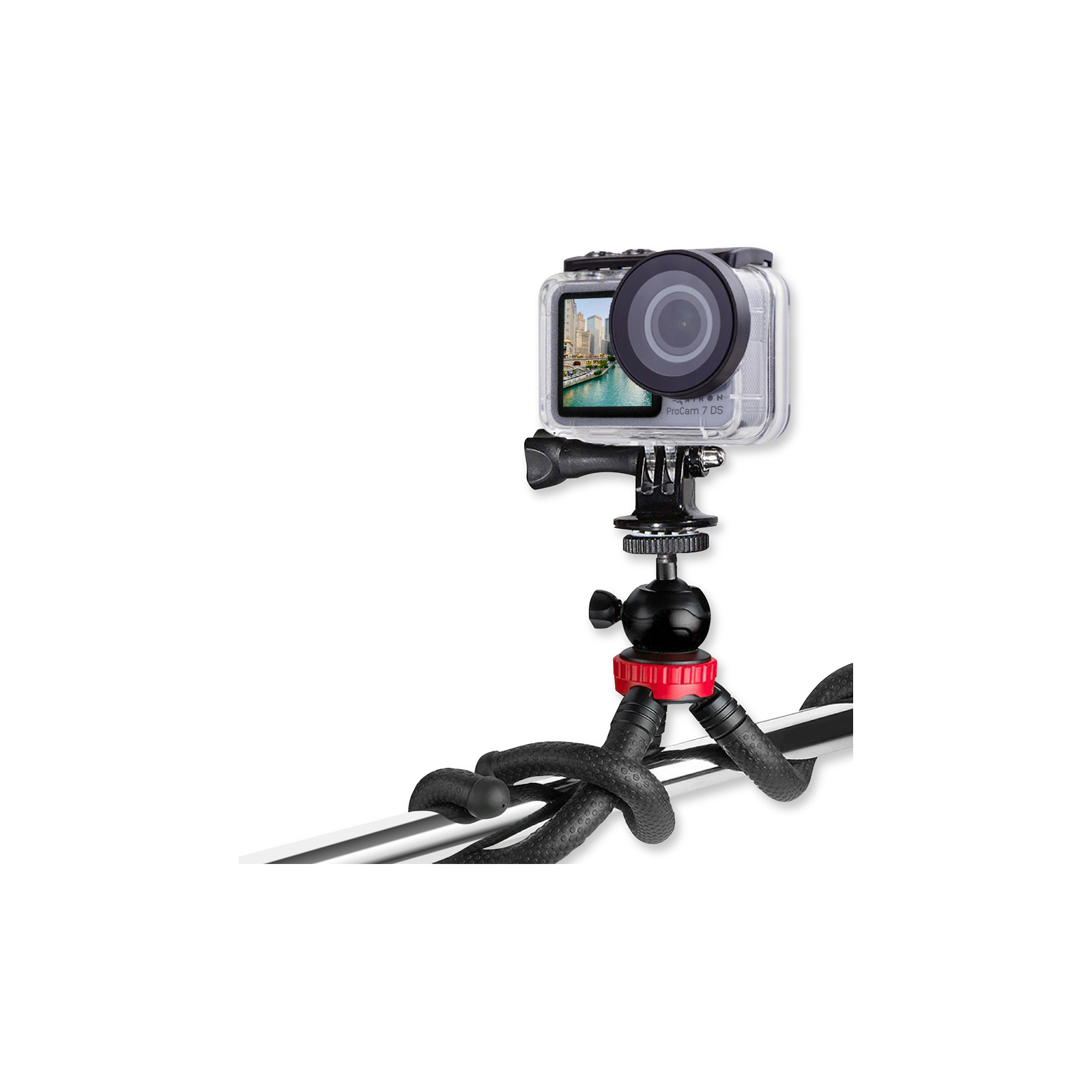 Екшн-камера AirOn ProCam 7 DS 12 in1 kit (4822356754786) зображення 4