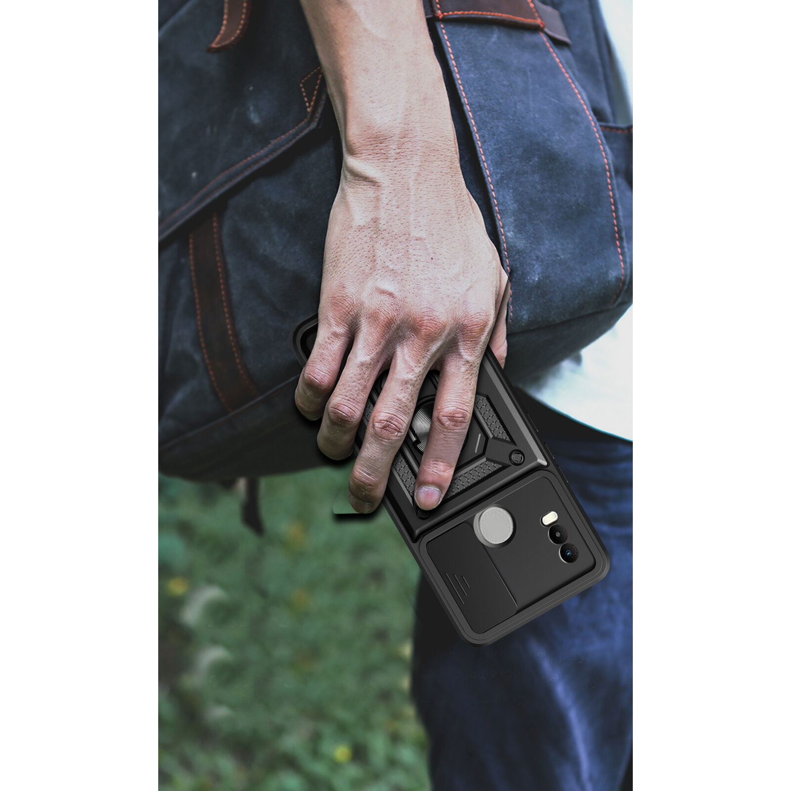 Чехол для мобильного телефона BeCover Military Nokia C21 Plus Black (709109) изображение 3