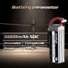 Аккумулятор для дрона HRB_ Lipo 6s 22.2V 5000mAh 50C XT60 (HR-5000MAH-6S-50C-XT60) изображение 2