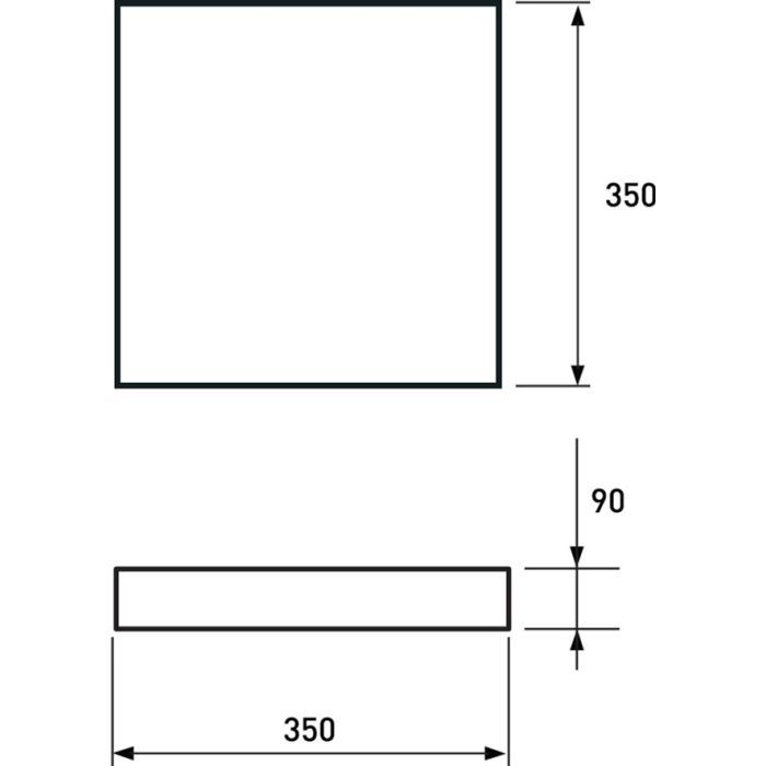 Светильник Eurolamp Crystal Square T16 50W 3000K-6500K (LED-SL-50W-T16) изображение 3