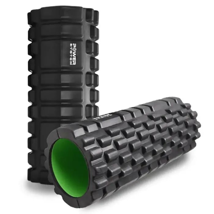 Масажний ролик Power System Fitness Foam Roller PS-4050 Black/Green (PS-4050_Green) зображення 3