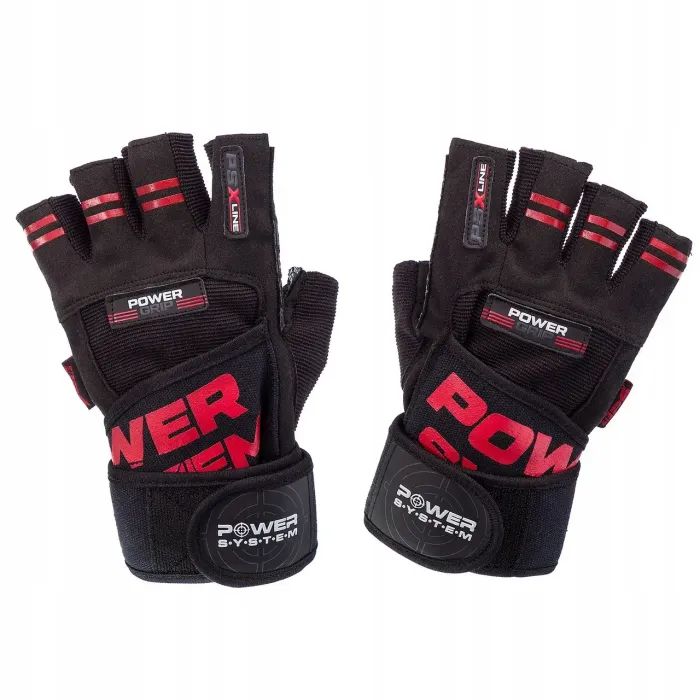 Перчатки для фитнеса Power System PS-2800 Червоні M (PS-2800_M_Red) изображение 3