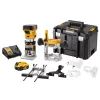 Фрезер DeWALT 18В XR Li-lon, бесщёточный, 16000-25500 об/мин, цанга 6-8мм, 2x5Ah, TSTAK (DCW604P2) изображение 2