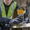 Фрезер DeWALT 18В XR Li-lon, бесщёточный, 16000-25500 об/мин, цанга 6-8мм, 2x5Ah, TSTAK (DCW604P2) изображение 4