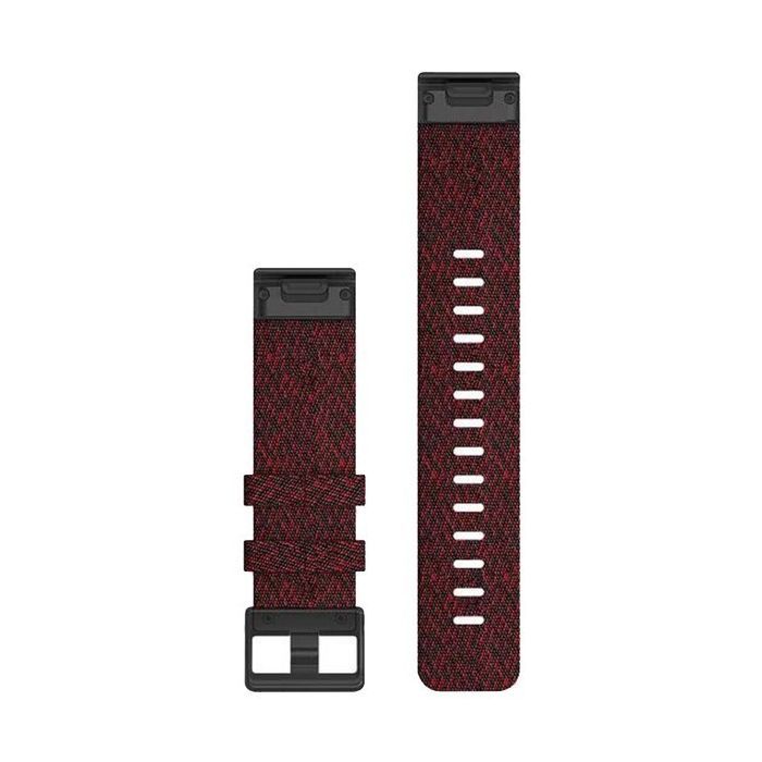 Ремінець до смарт-годинника Garmin fenix 6 22mm QuickFit Heathered Red Nylon (010-12863-06) зображення 2