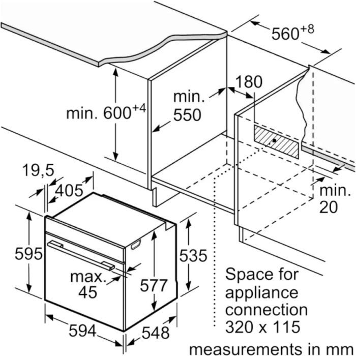 Духовой шкаф Bosch HBG7361B1 изображение 6