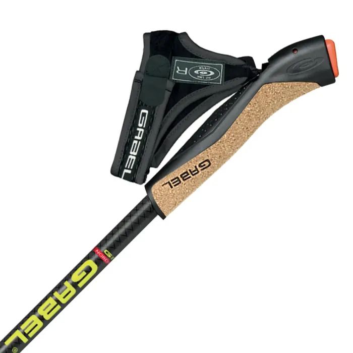 Палиці для скандинавської ходи Gabel FX-75 Snake Carbon 120 Dual Spike (7008351011200) зображення 3