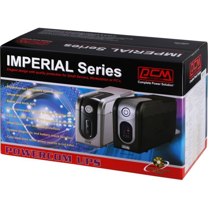 Источник бесперебойного питания Powercom IMD-825 AP Schuko изображение 6