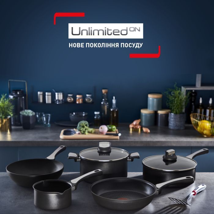 Набір сковорідок Tefal Unlimited ON (G2599002) зображення 9