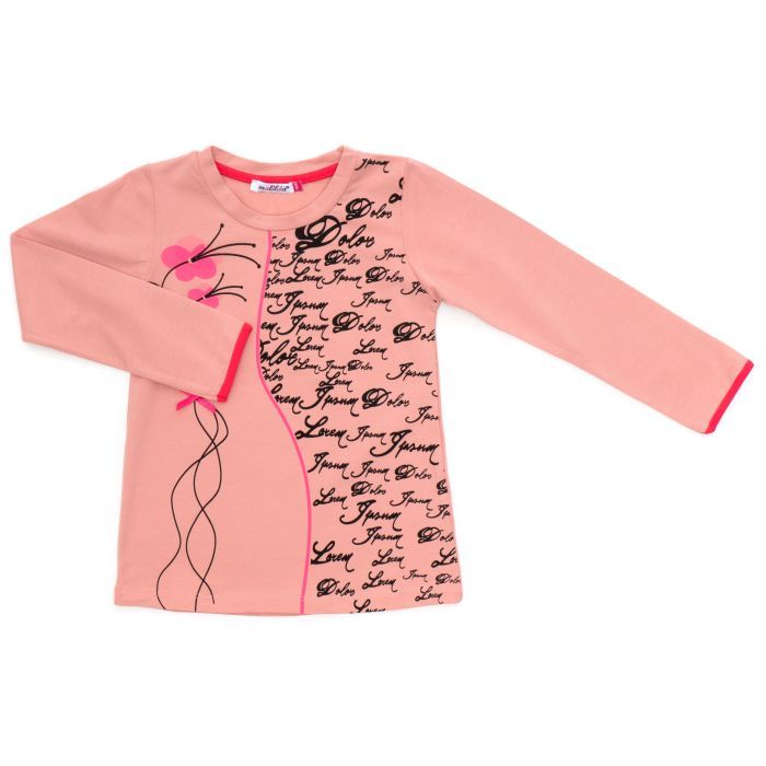 Піжама дитяча Matilda з квіточками (7294-3-122G-peach) зображення 2