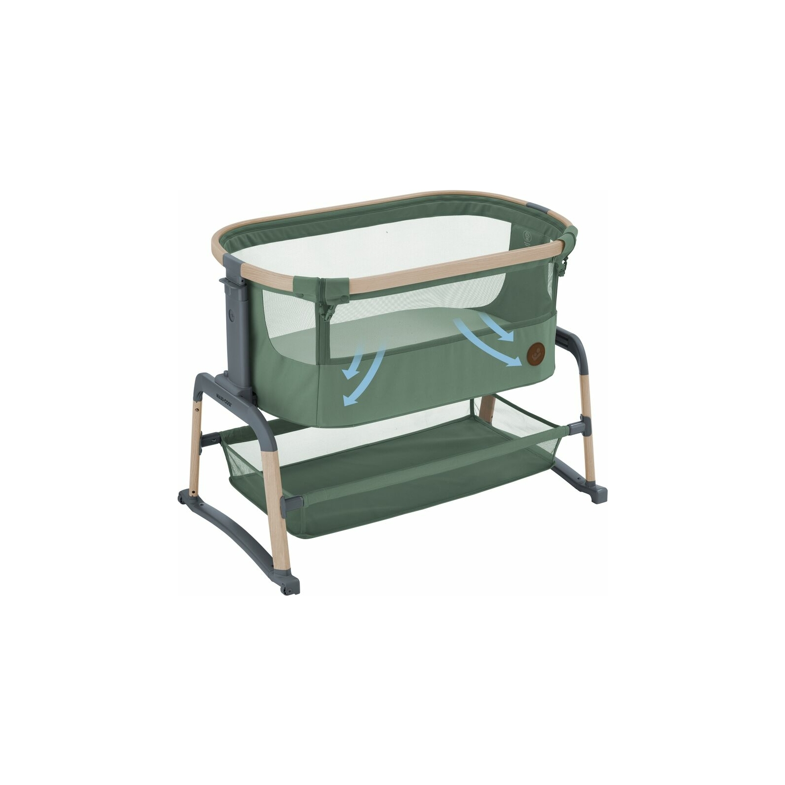 Кроватка Maxi-Cosi приставное Iora Air Beyond Green (2121045110) изображение 8