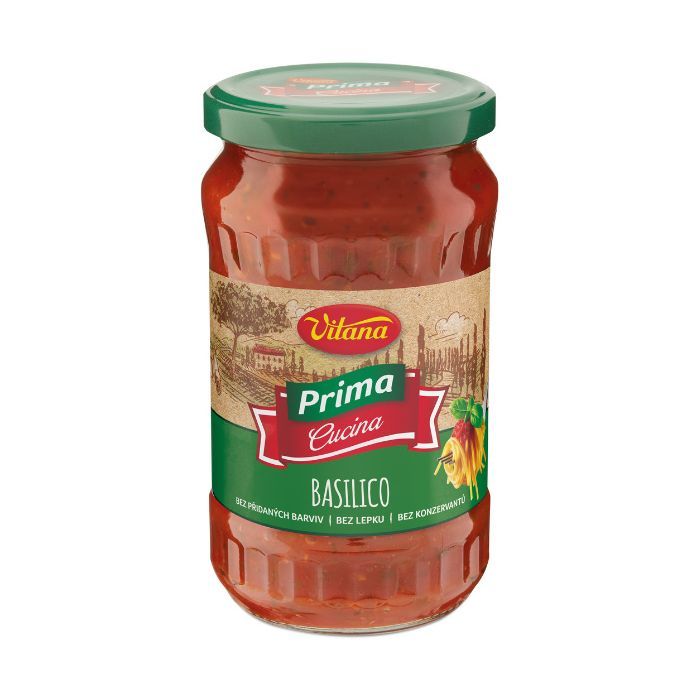 Соус Vitana Basilico 350 г (8593837266845)