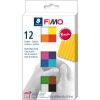 Пластика Fimo Basic Colours 12 цветов 25 гр (4007817053409)