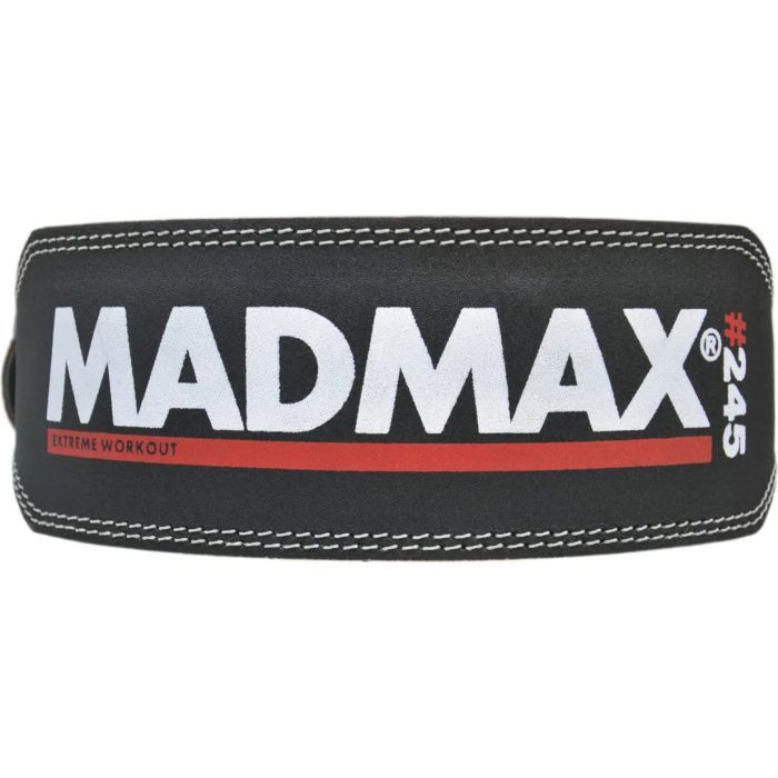 Атлетичний пояс MadMax MFB-245 Full leather шкіряний Black XXL (MFB-245_XXL) зображення 7
