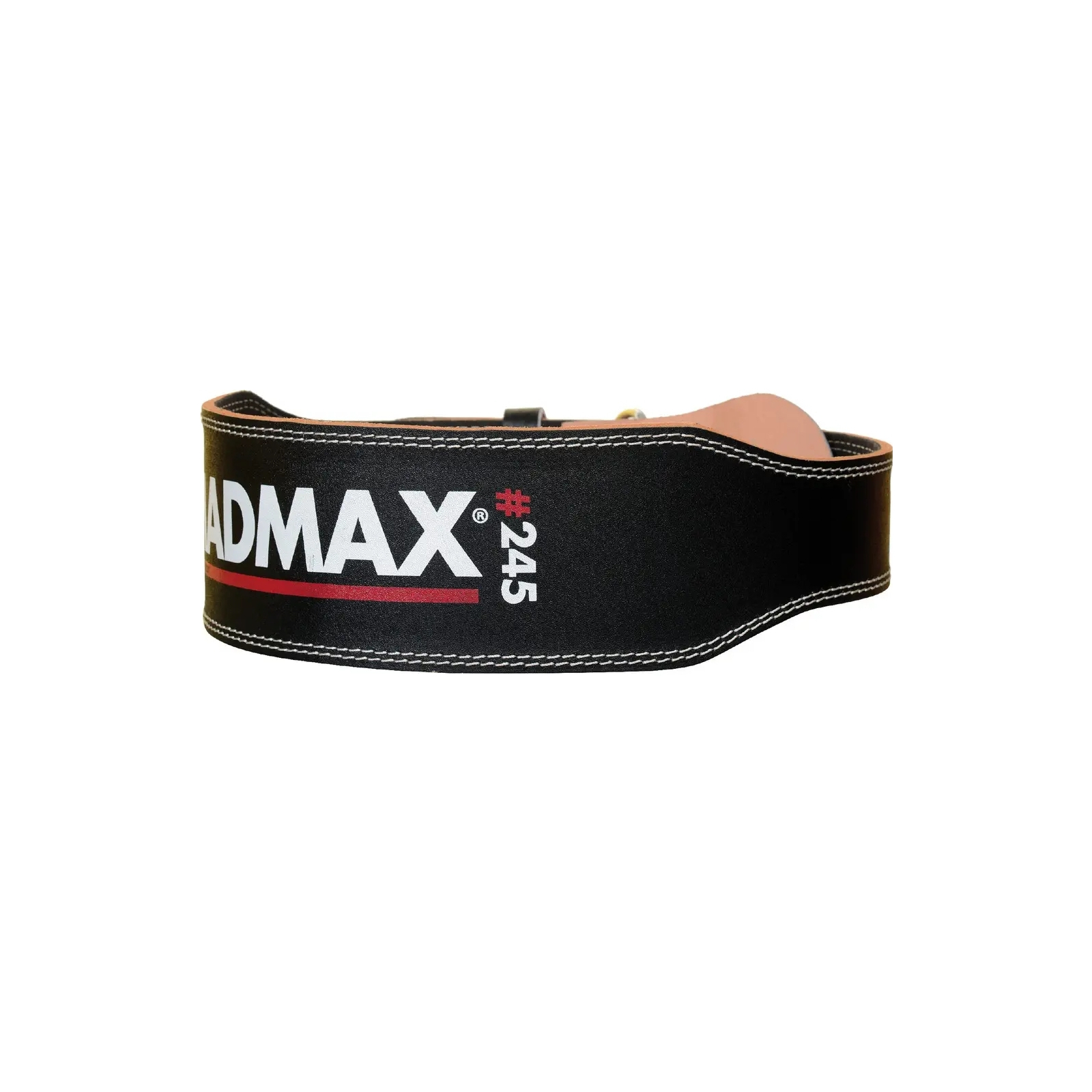 Атлетический пояс MadMax MFB-245 Full leather шкіряний Black XL (MFB-245_XL)