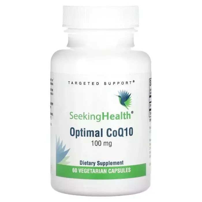 Витаминно-минеральный комплекс Seeking Health Коэнзим Q10, 100 мг, Optimal CoQ10, 60 вегетарианских капсул (SKH-52022)