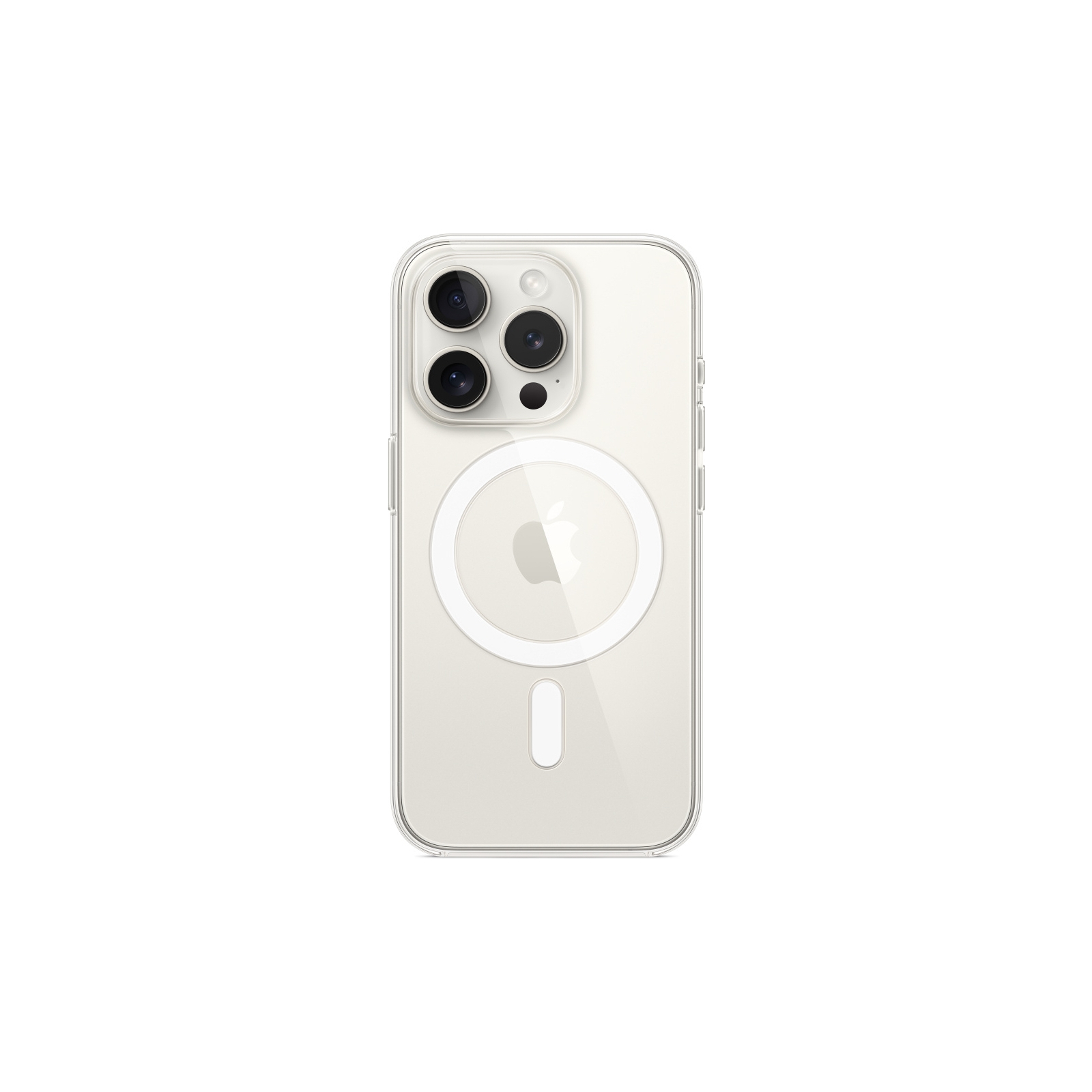 Чохол до мобільного телефона Apple iPhone 15 Pro Clear Case with MagSafe (MT223ZM/A) зображення 3