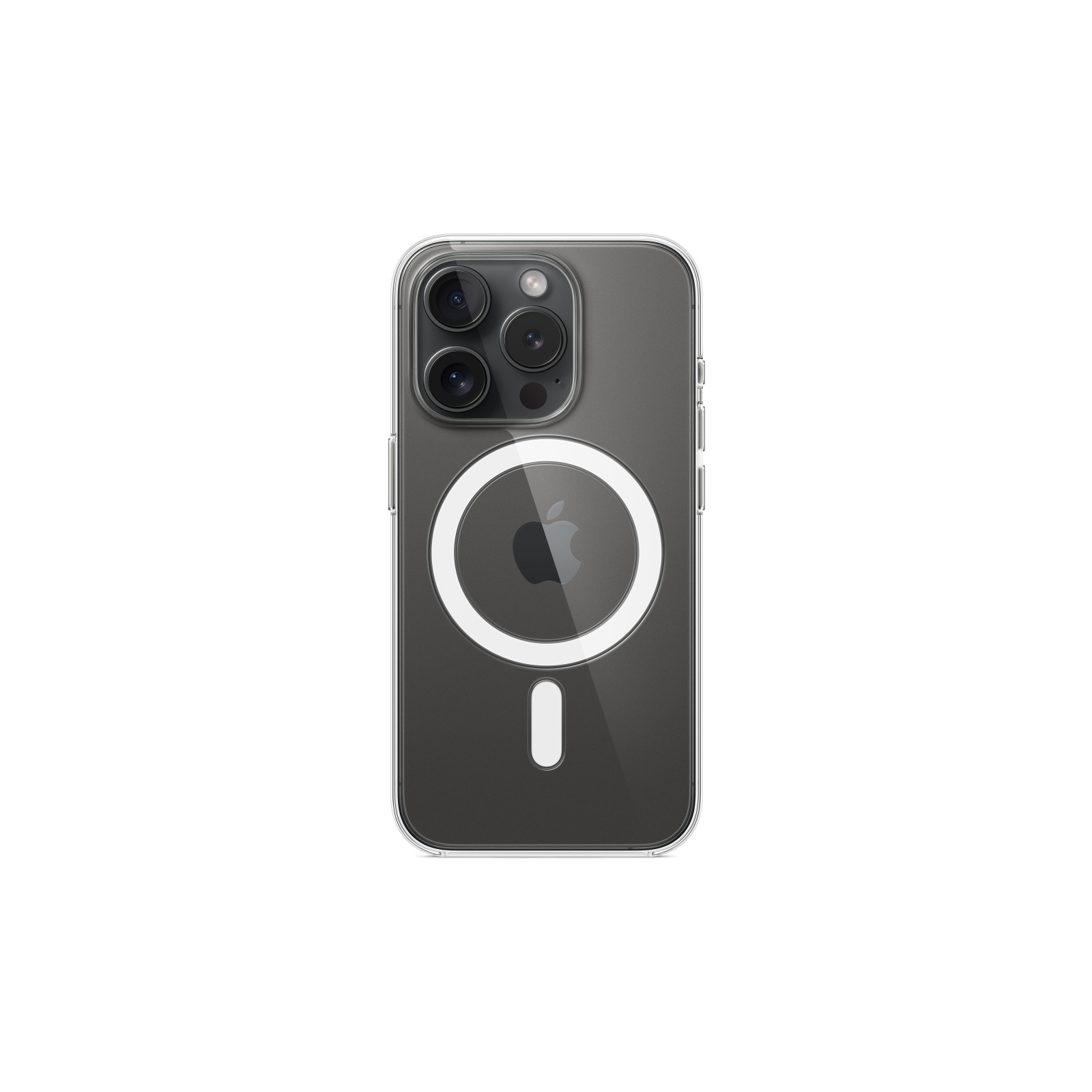 Чохол до мобільного телефона Apple iPhone 15 Pro Clear Case with MagSafe (MT223ZM/A) зображення 4