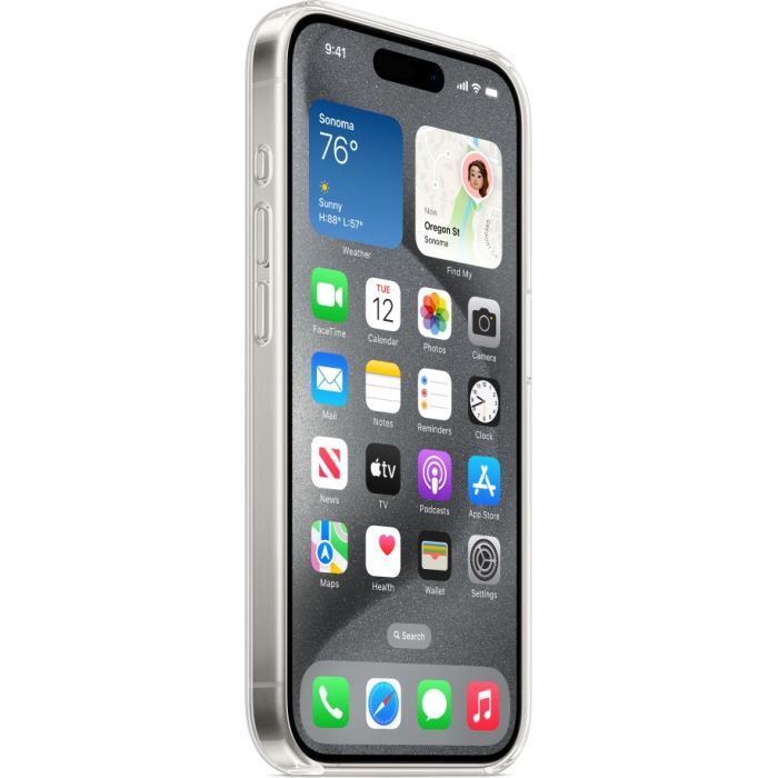 Чехол для мобильного телефона Apple iPhone 15 Pro Clear Case with MagSafe (MT223ZM/A) изображение 5