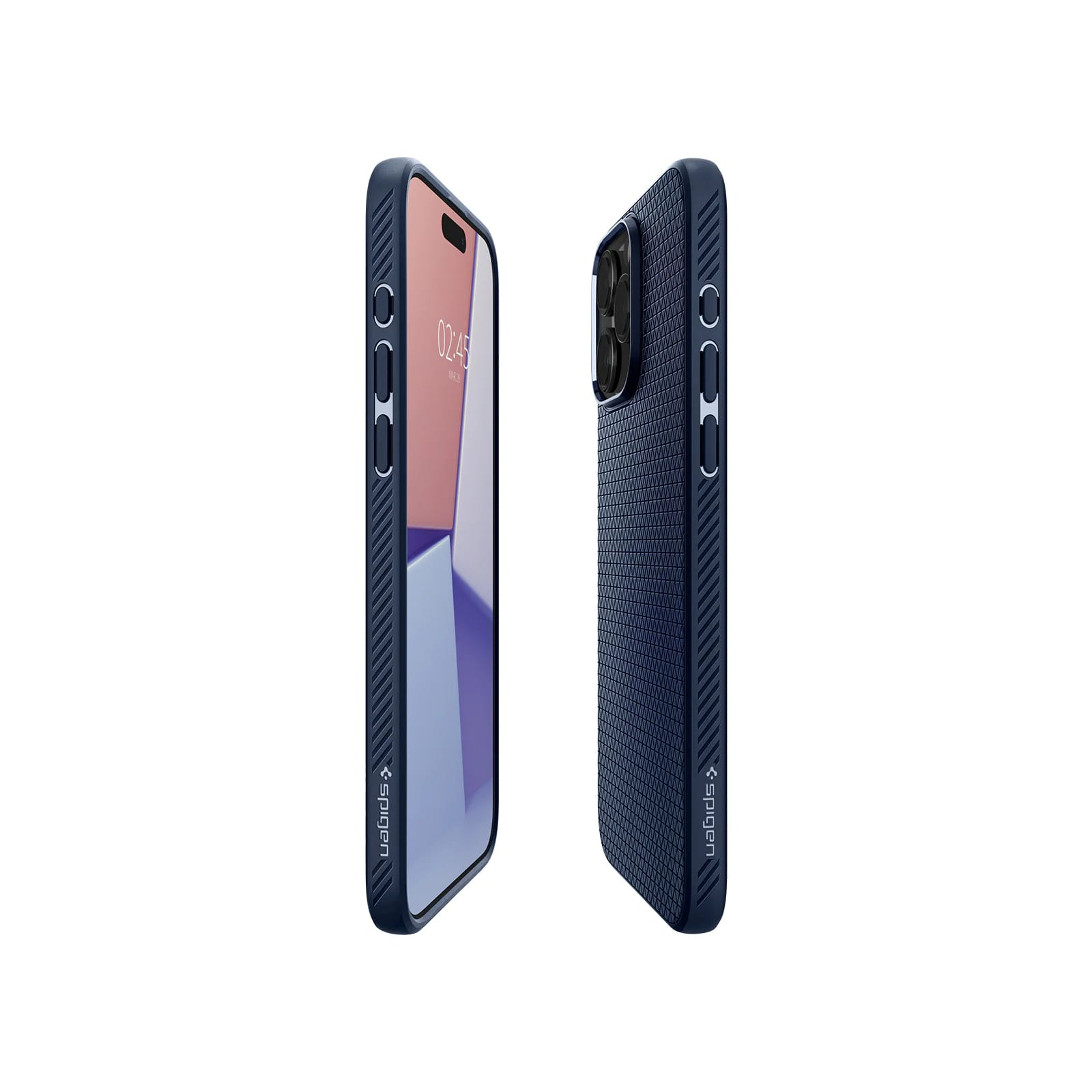 Чохол до мобільного телефона Spigen Apple iPhone 15 Pro Liquid Air Navy Blue (ACS06705) зображення 6