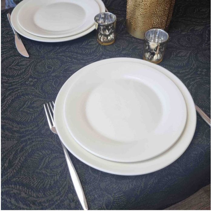 Скатерть Прованс Baroque Black 136х300 см (4823093437807) изображение 3