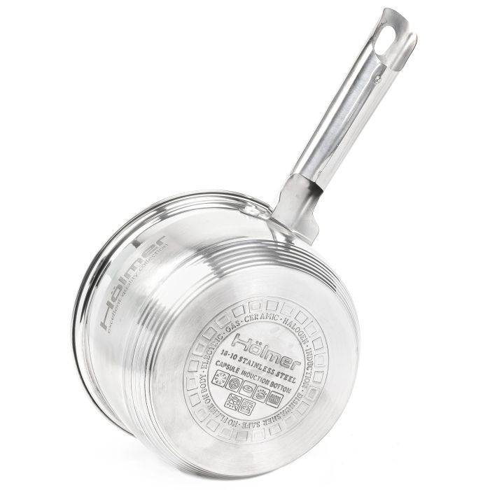 Набор посуды Hölmer з кришками 2л/2,7л/3,8л/5л (CS-1852-SS) изображение 10