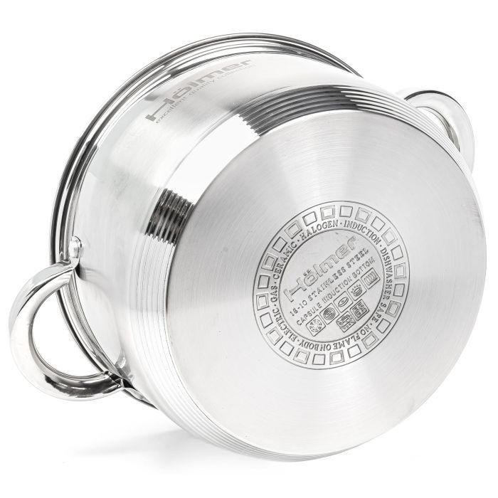 Набор посуды Hölmer з кришками 2л/2,7л/3,8л/5л (CS-1852-SS) изображение 9