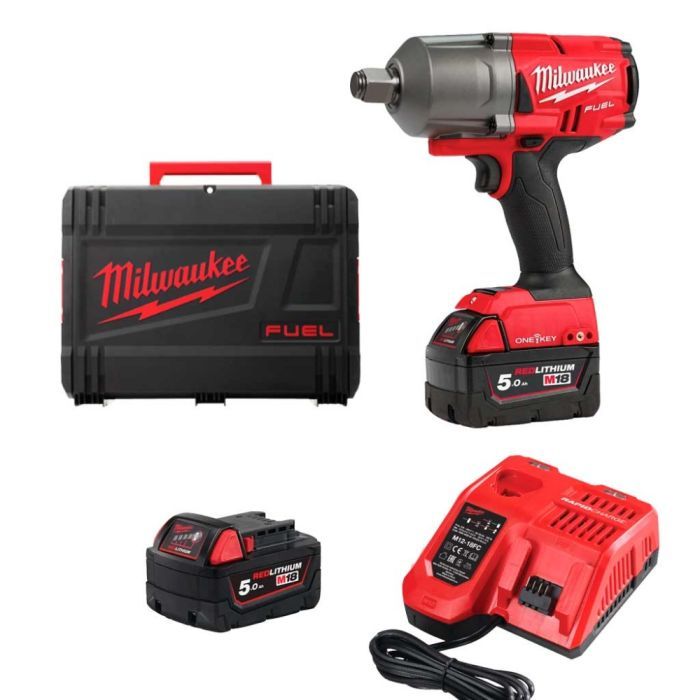 Гайковерт Milwaukee високомоментний 3/4" 2034Нм M18 FUEL ONEFHIWF34-502X ONE-KEY (4933459730) зображення 7
