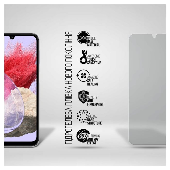 Плівка захисна Armorstandart Anti-spy Samsung M34 5G (M346) (ARM69543) зображення 2