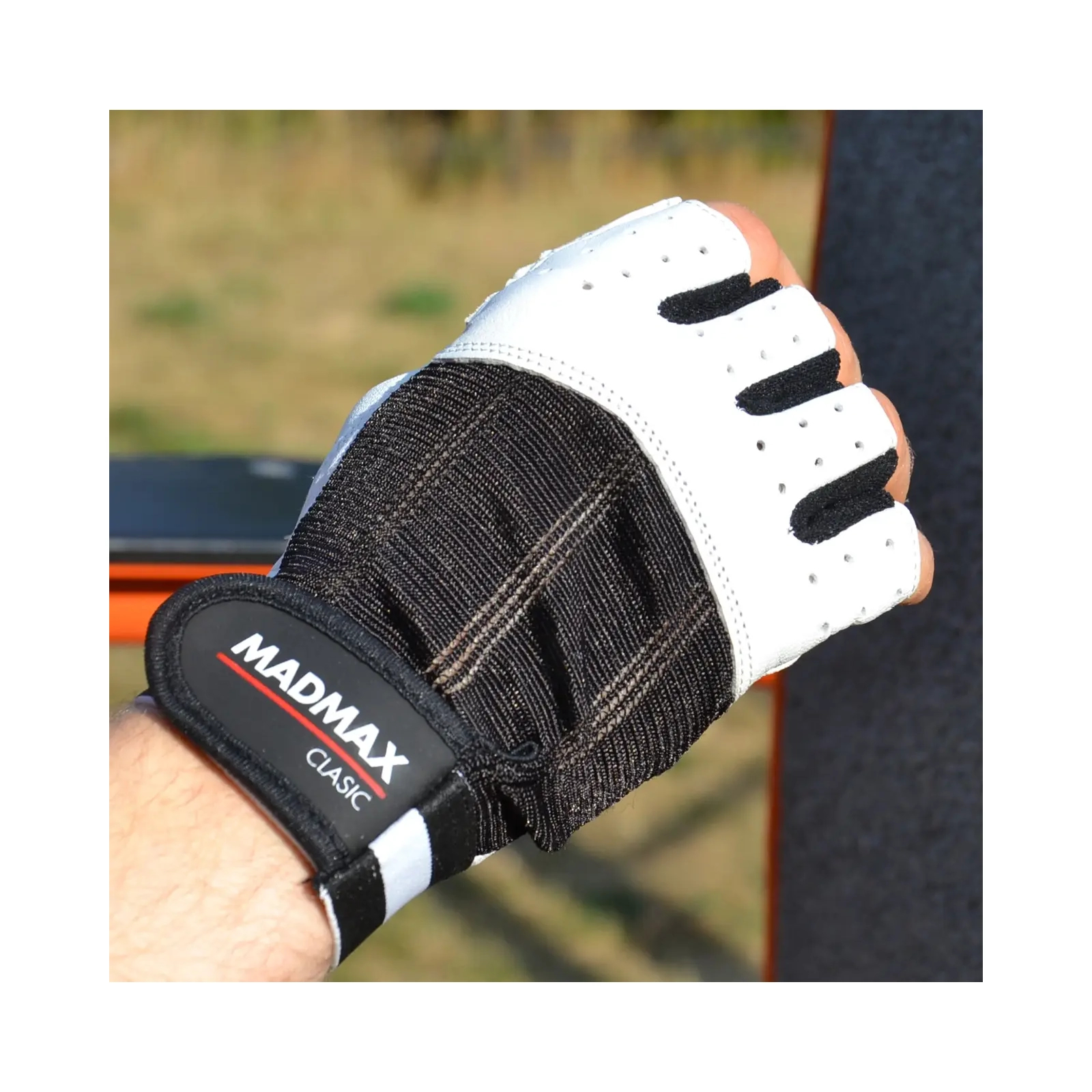 Перчатки для фитнеса MadMax MFG-248 Clasic Exclusive Black L (MFG-248-Black_L) изображение 2