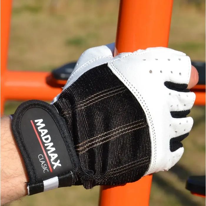 Перчатки для фитнеса MadMax MFG-248 Clasic White XL (MFG-248-White_XL) изображение 5