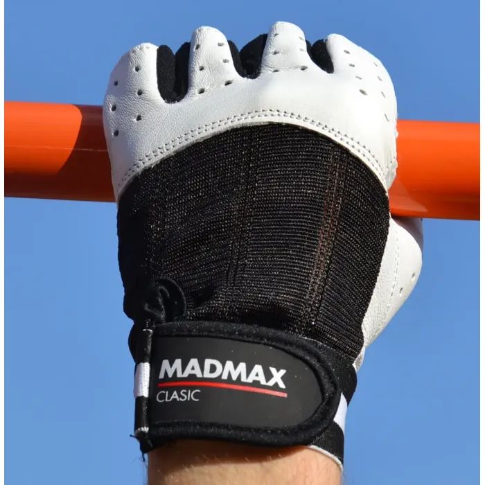 Перчатки для фитнеса MadMax MFG-248 Clasic White XL (MFG-248-White_XL) изображение 9