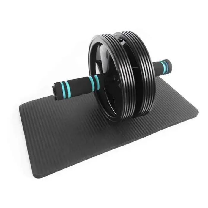 Ролик для пресса U-Powex Ab wheel with mat d18.5cm Black (UP_1006_Ab/Wheel) изображение 3