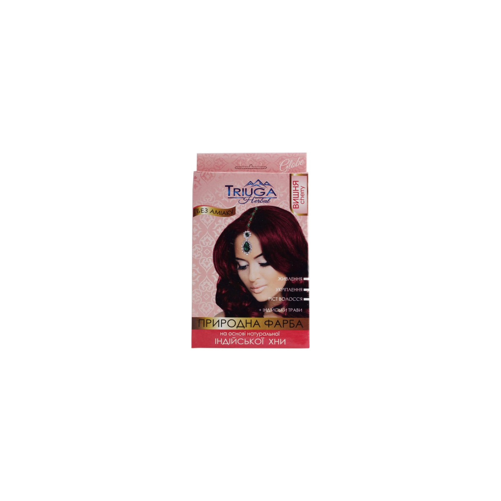 Краска для волос Triuga На основе натуральной индийской хны Вишня 25 г (8908003544151)