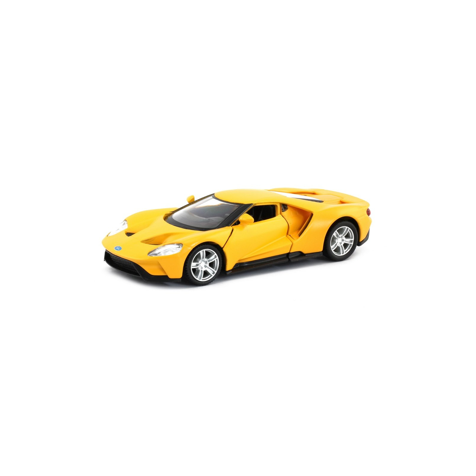 Машина Uni-Fortune FORD GT 2019 зі смугами жовта (554050M(F))