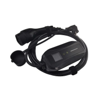 Фото - Зарядный кабель для электромобиля HiSmart Зарядний пристрій для електромобіля  Type 2-Schuko , 16A, 3.5 (220V)