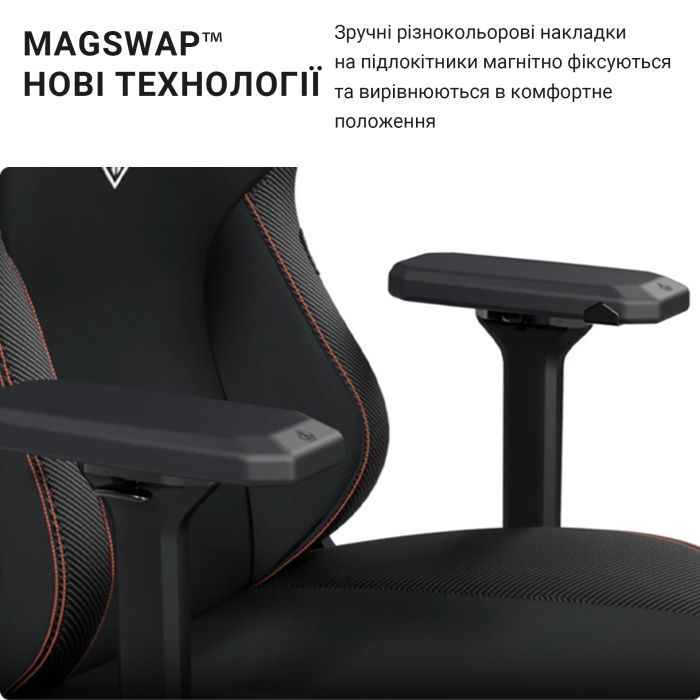 Крісло ігрове Anda Seat Kaiser 3 Size XL Brown (AD12YDC-XL-01-K-PV/C) зображення 8