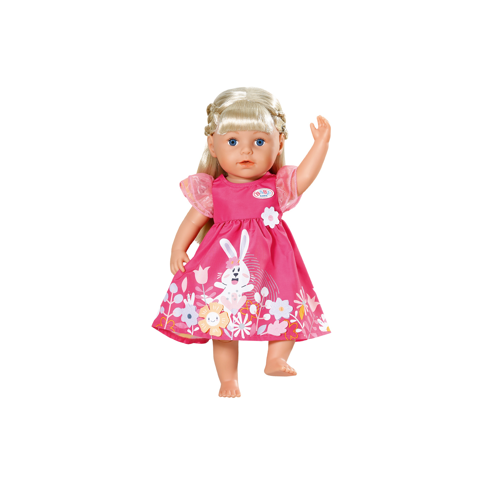 Аксессуар к кукле Zapf Одежда для куклы Baby Born Платье с цветами 43 см (832639) изображение 3