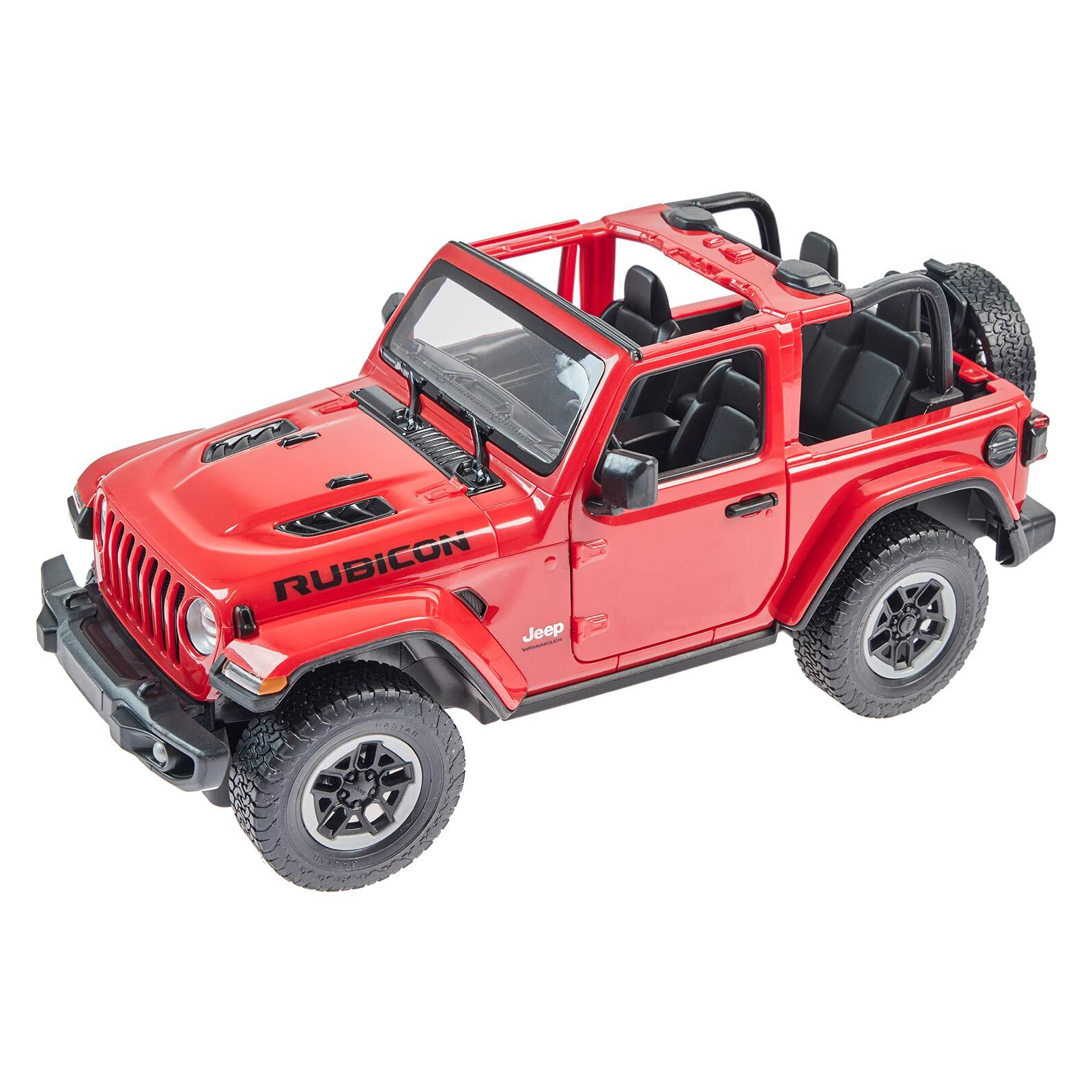 Радиоуправляемая игрушка Rastar JEEP Wrangler Rubicon 1:14 красный (79460 red) изображение 2
