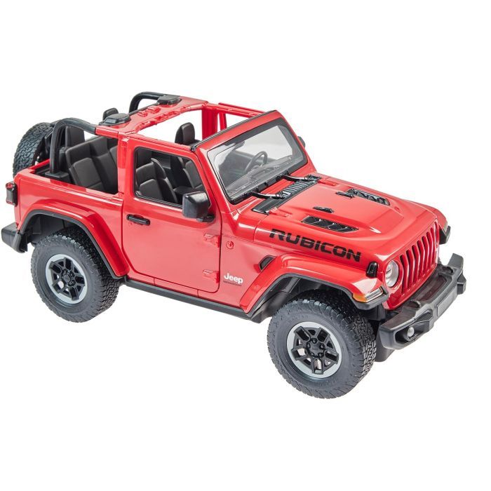Радиоуправляемая игрушка Rastar JEEP Wrangler Rubicon 1:14 красный (79460 red) изображение 6