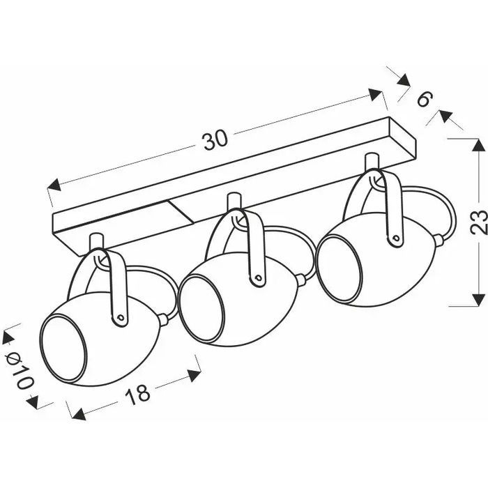Спот Candellux 93-82589 Anica (93-82589) изображение 3