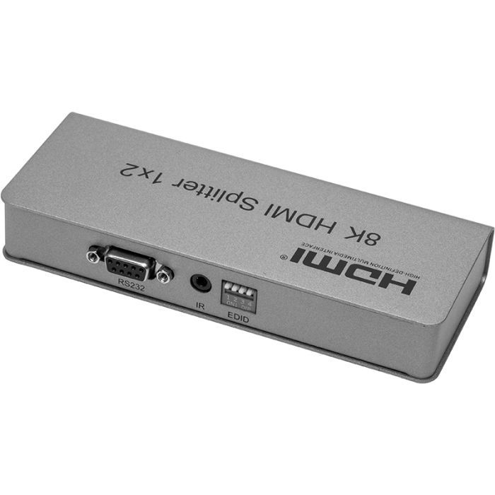 Розгалужувач PowerPlant HDMI 8K 1x2 (CA914197) зображення 2