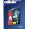 Набір косметики Gillette Станок для гоління Mach3 + 2 змінних леза + Гель для душу Old Spice 3-в-1 Whitewater 250 мл (8700216221047) зображення 2