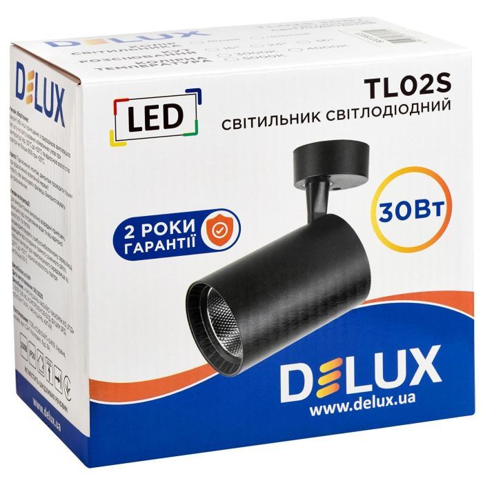 Спот Delux TL02S 30 Вт 4000К (90015903) изображение 2