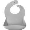 Слинявчик MinikOiOi Basics-Bib силіконовий 100 (Powder Grey) (101020054)